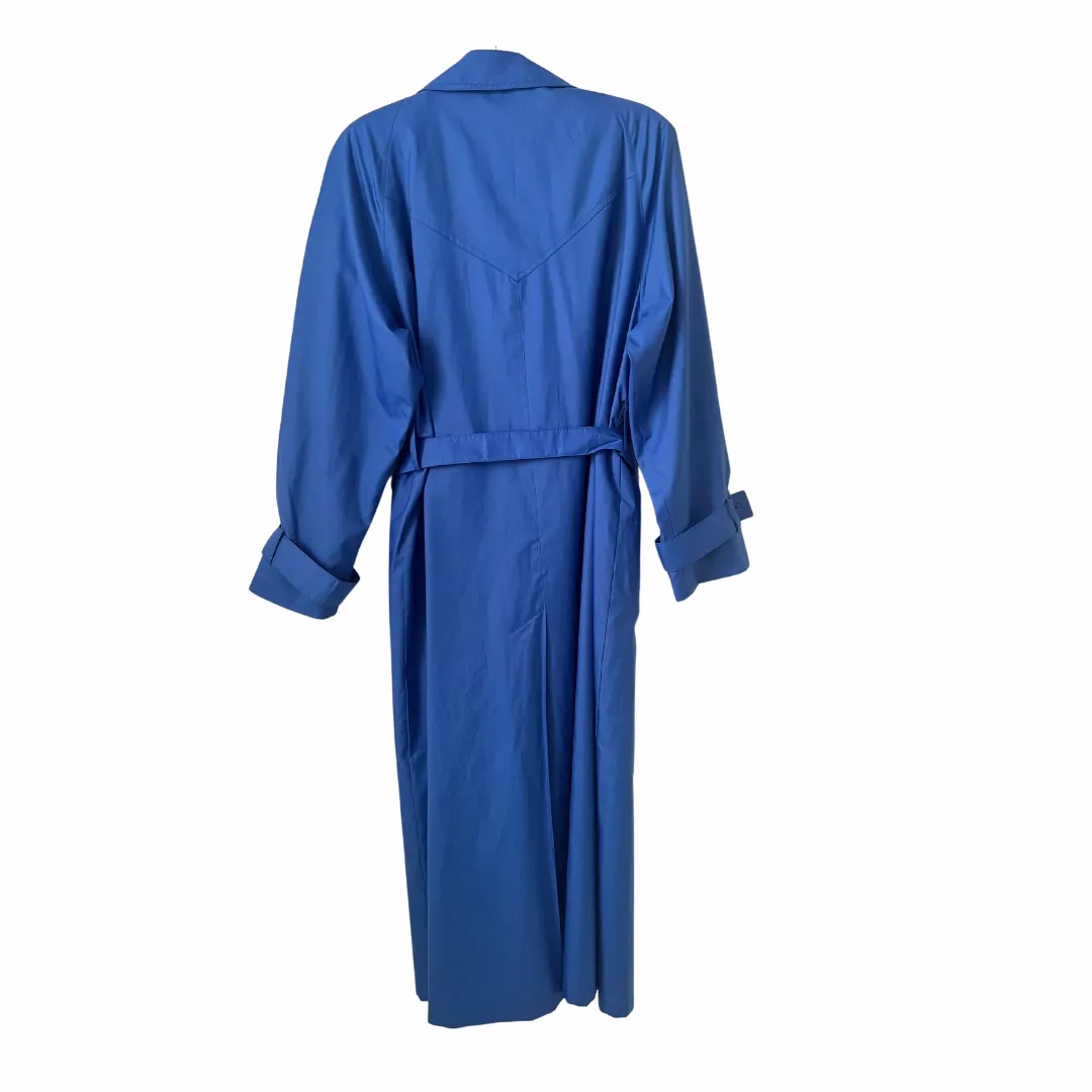 1990s Blue Trenchcoat
