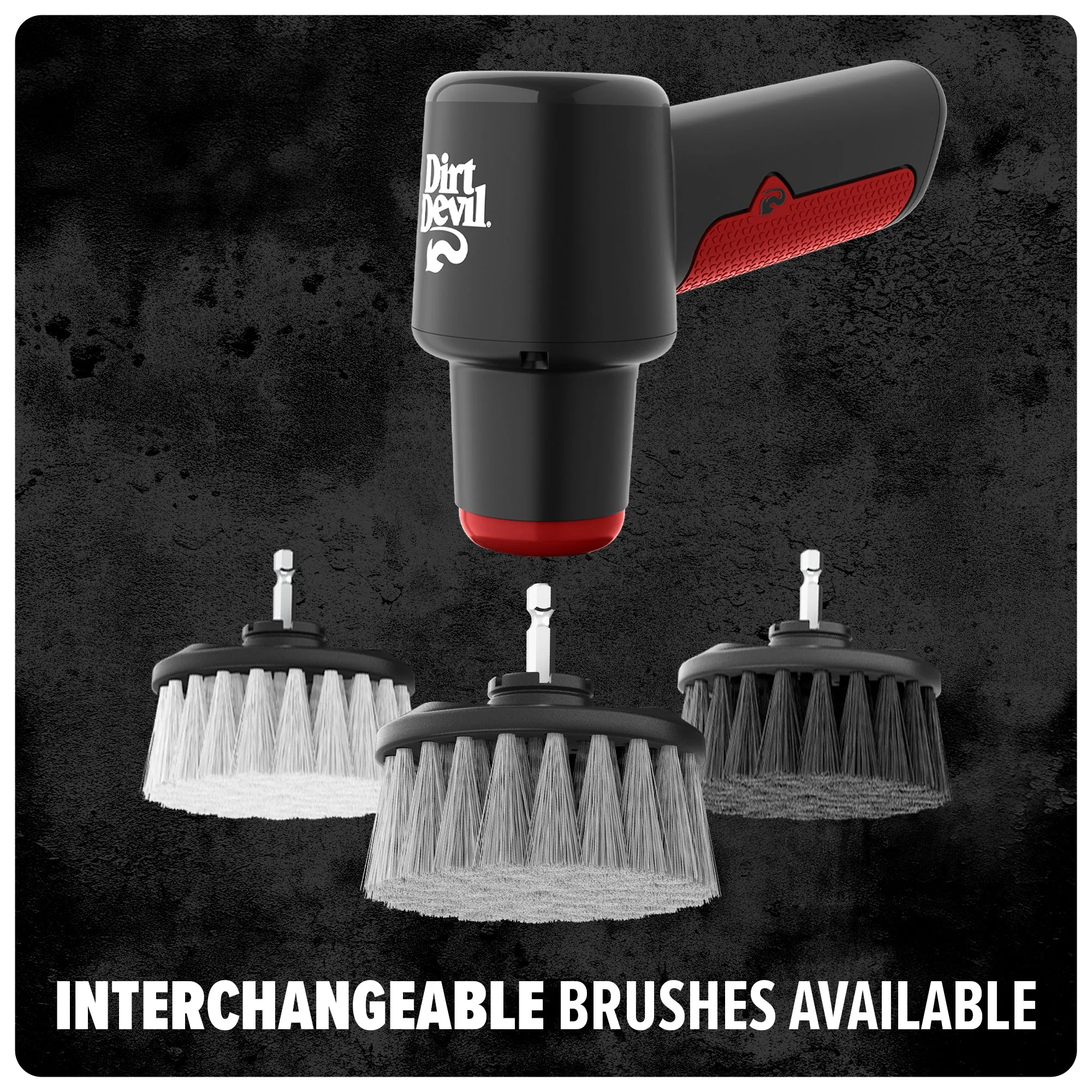 8-Volt Handheld Scrubber   Scrubber Brush Multi-Pack