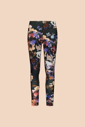 Active Tights, Black Anemone