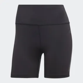 ADIDAS DAILYRUN 3-STRIPES FIVE-INCH SHORT LEGGINGS - HS5452