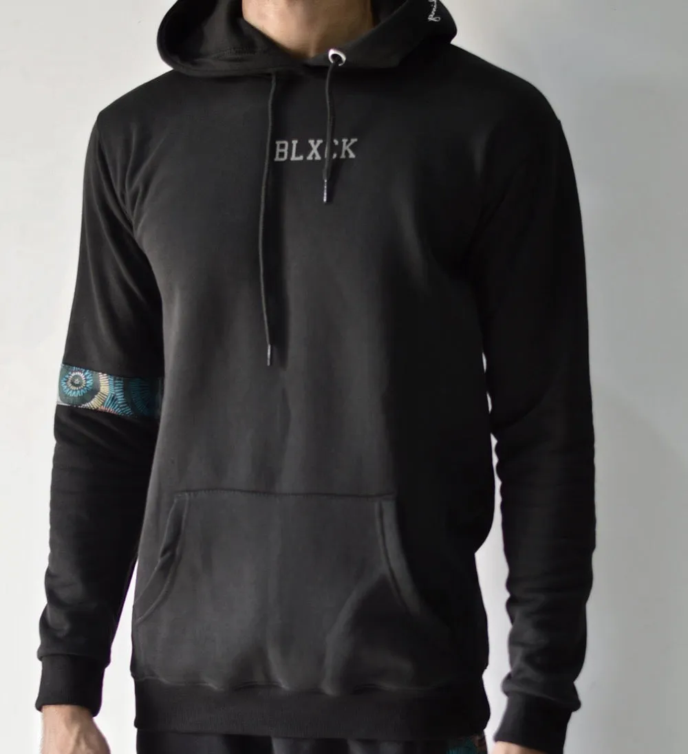 African Black Hoodie Tracksuit