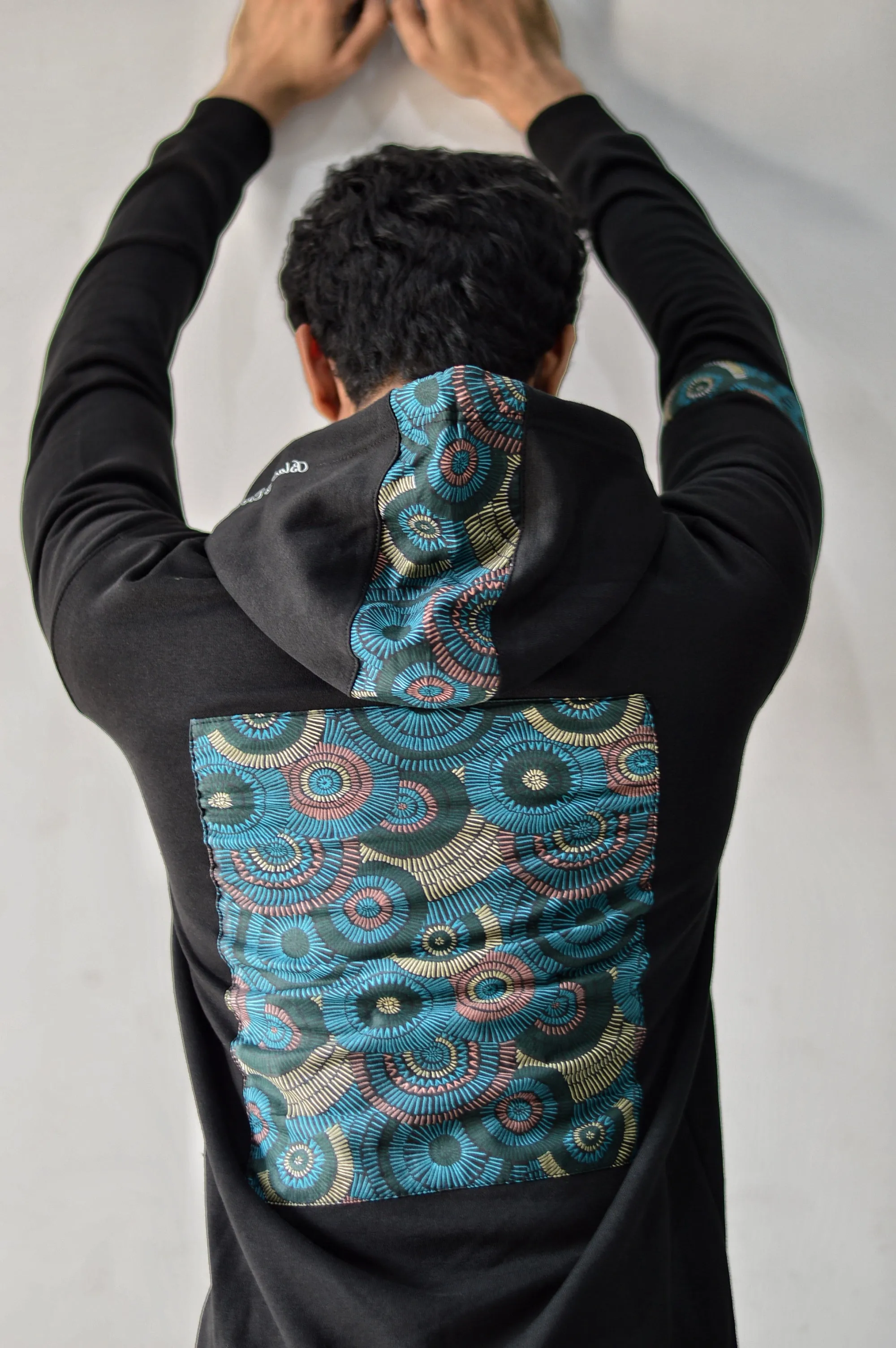 African Black Hoodie Tracksuit