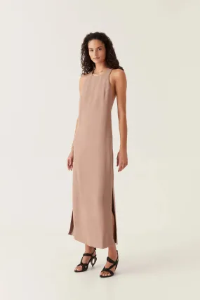 Aje Intrigue Twist Back Midi Dress 10