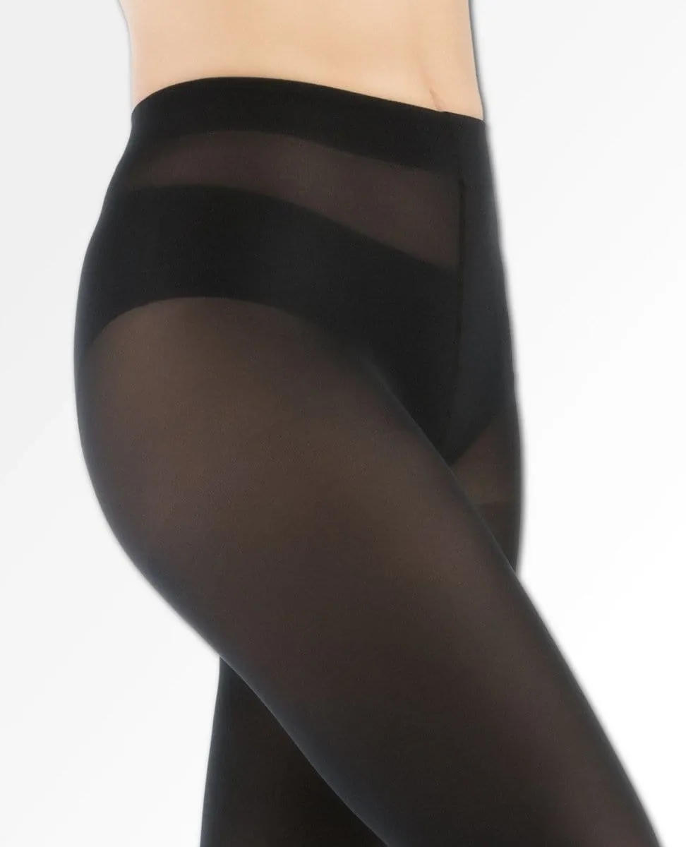 Albertina Semi-Opaque Recycled Tights Black