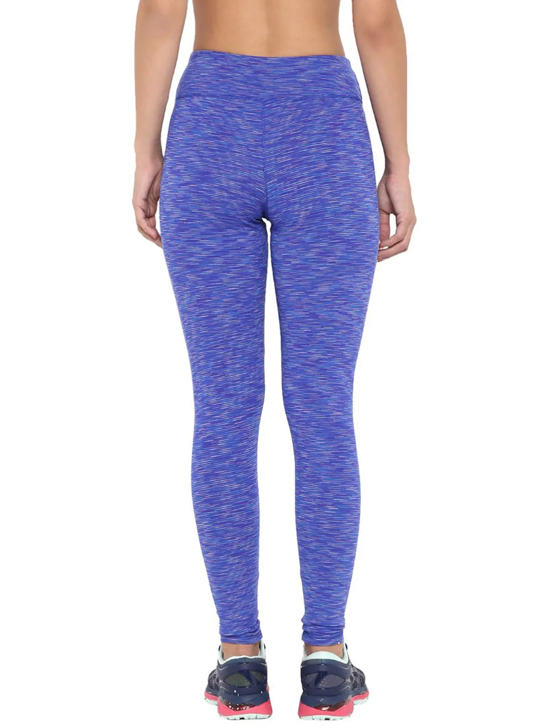 Alcis Women Blue Solid Ankle-Length Leggings