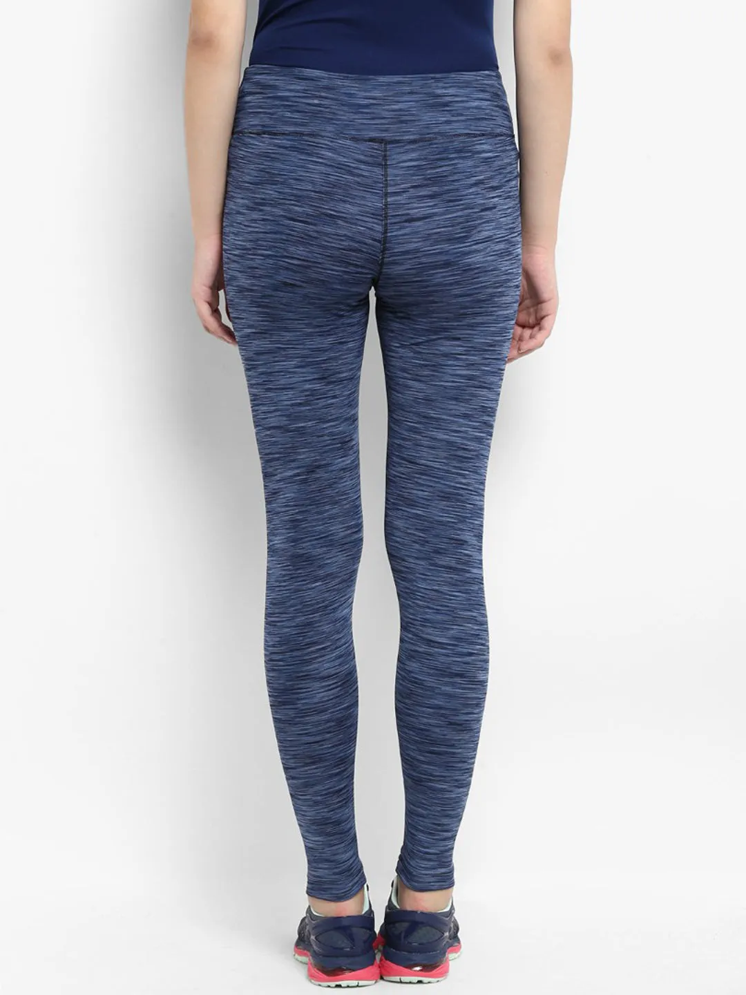 Alcis Women Patterned Blue Tights