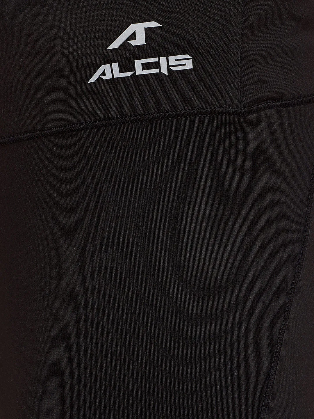 Alcis Women Solid Black Tights