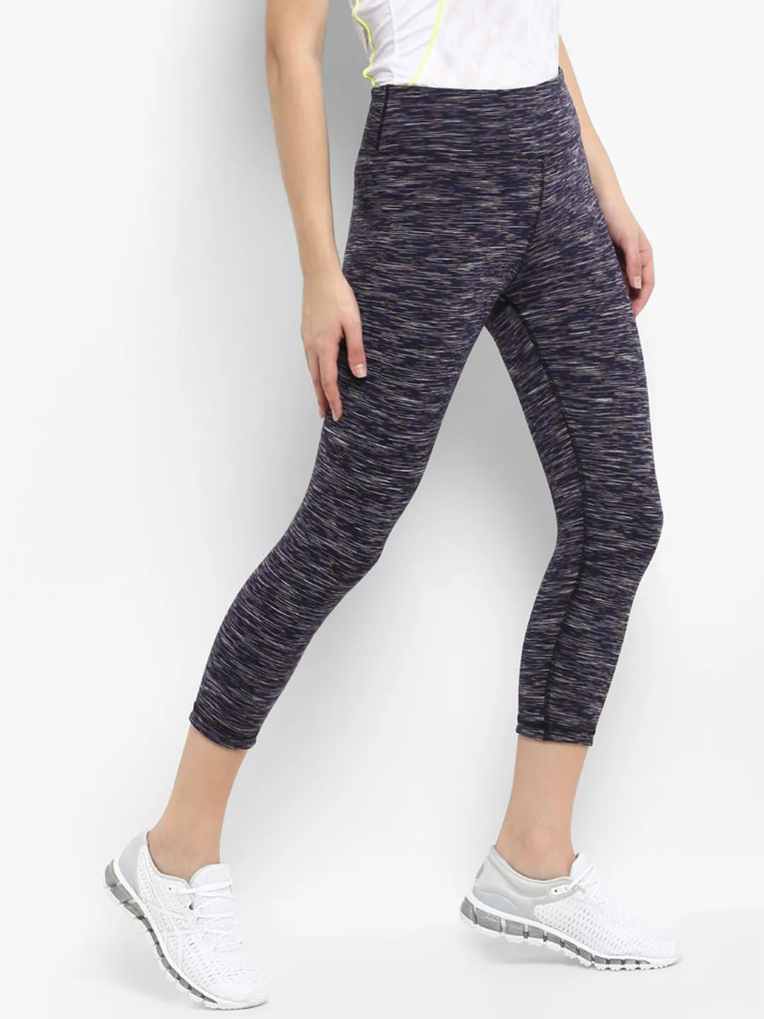 Alcis Women Solid Blue Capri