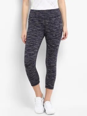 Alcis Women Solid Blue Capri