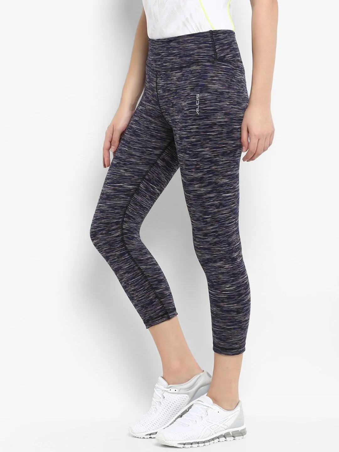 Alcis Women Solid Blue Capri