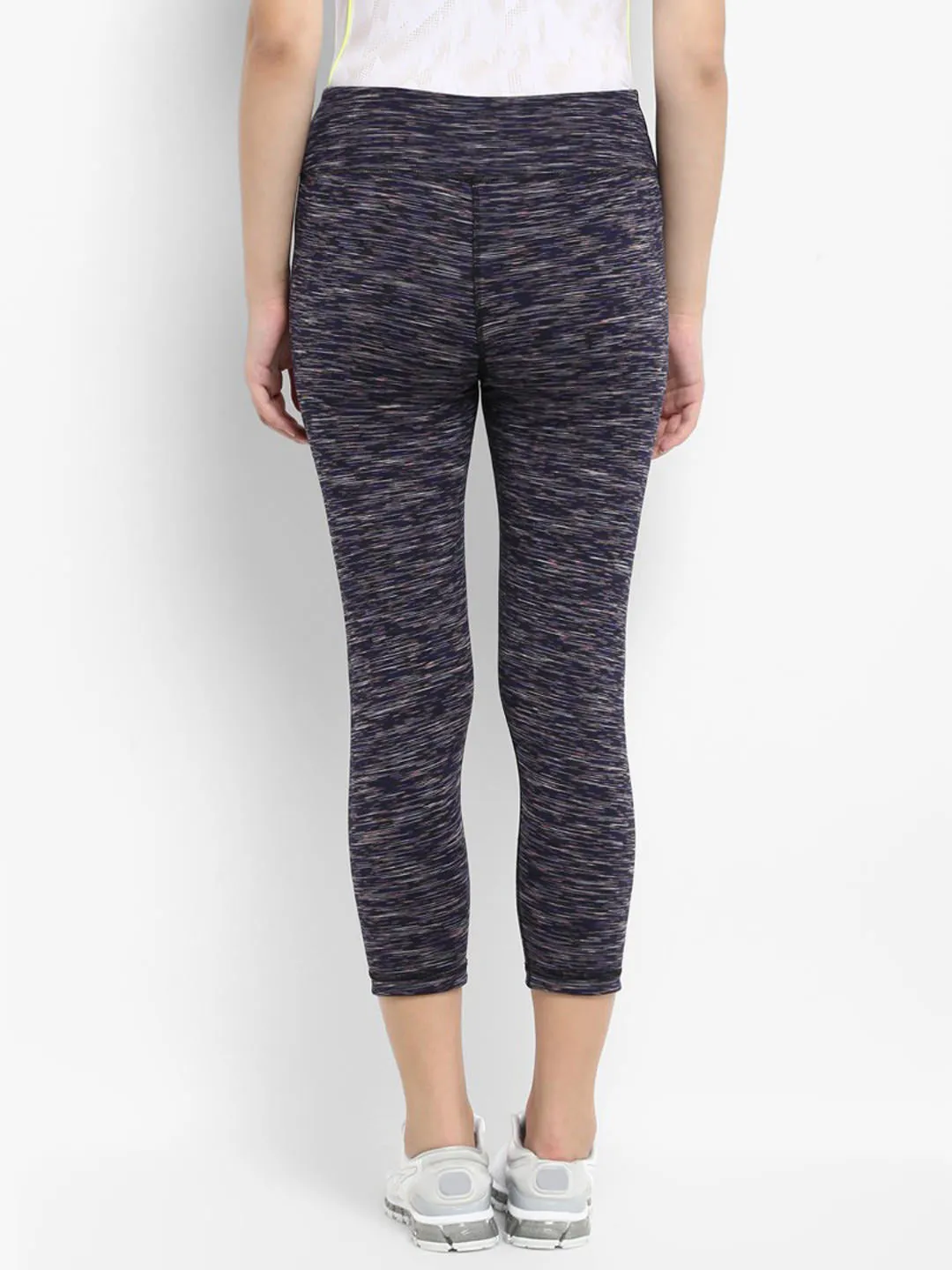 Alcis Women Solid Blue Capri