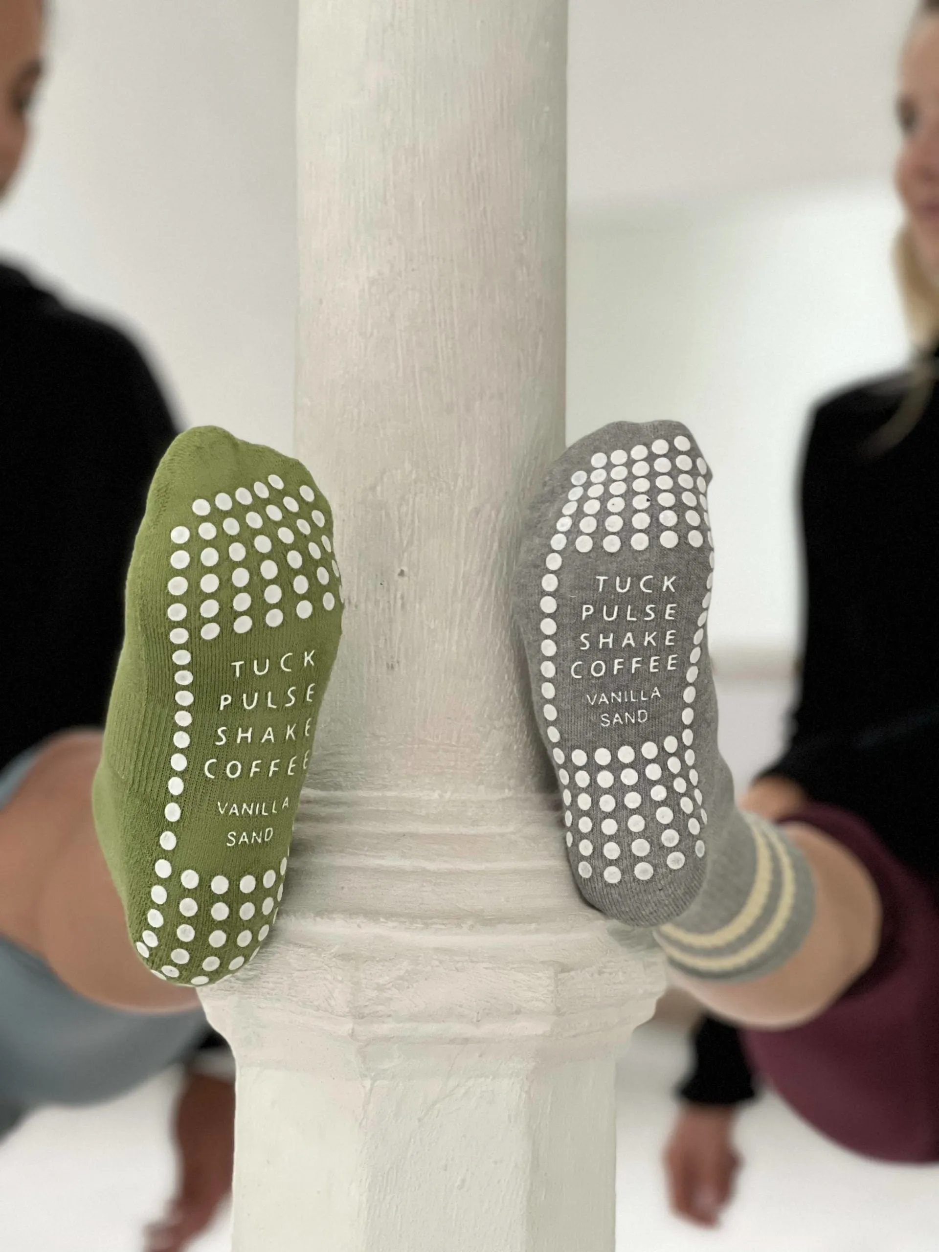 Ankle Socks Meet Me At The Barre Avocado Green