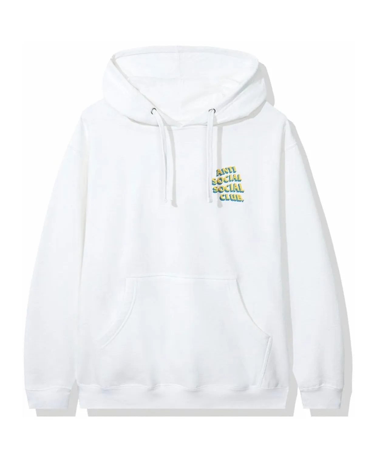 Anti Social Social Club “Popcorn” Hoodie White