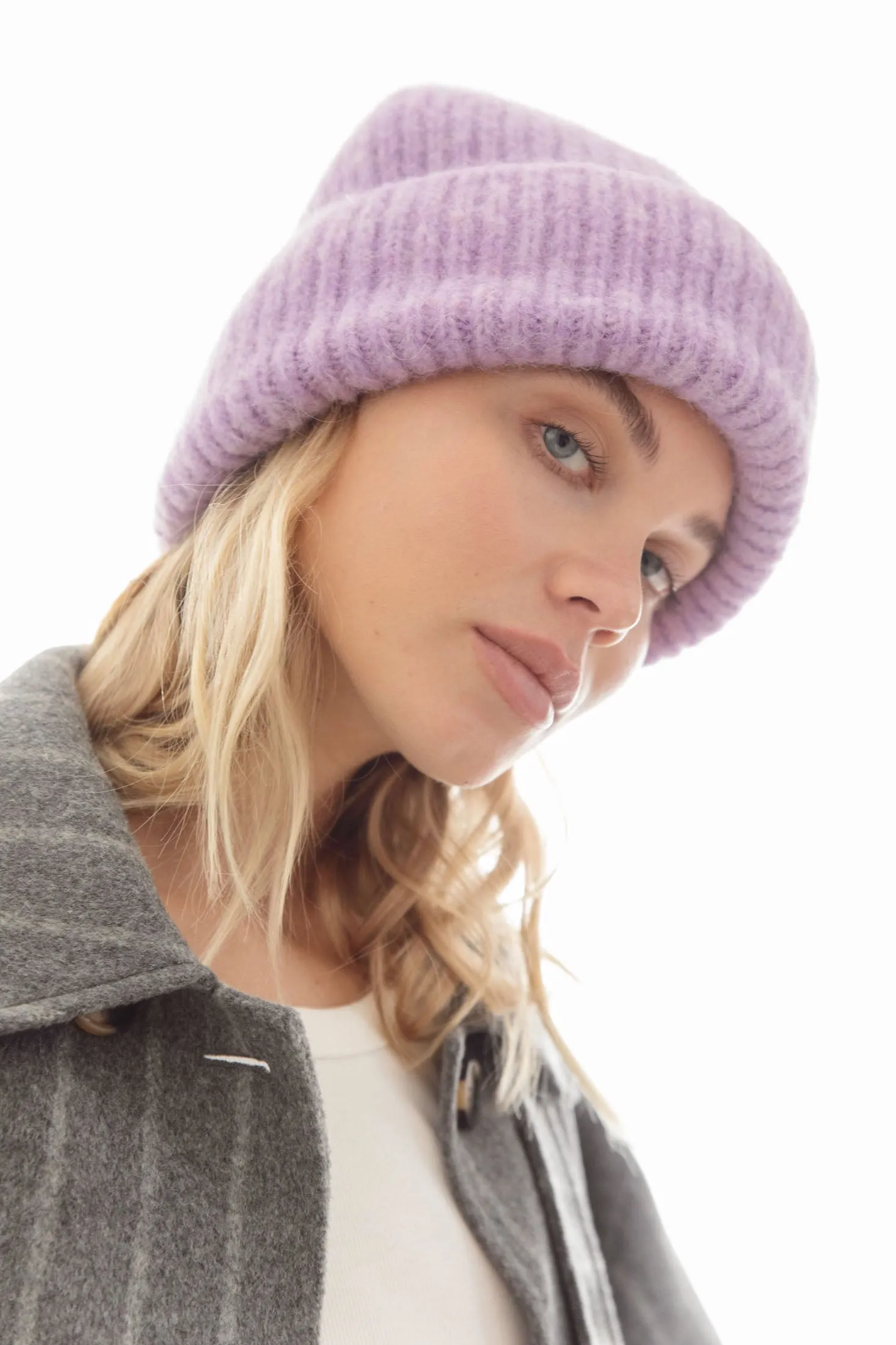 Ayla Beanie - Lilac