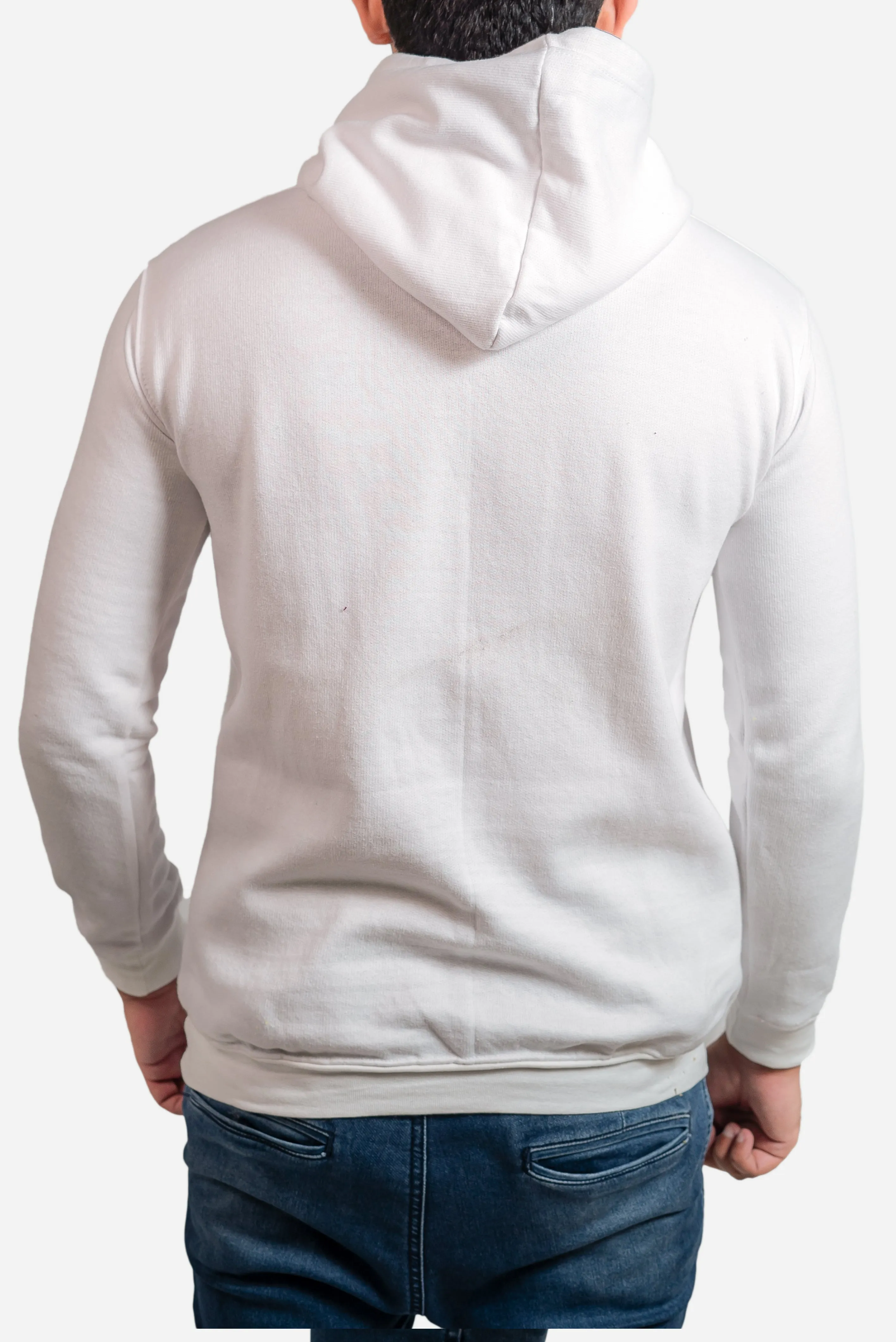 Basic White Hoodie // Men