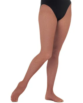 Body Wrappers Seamless Fishnet Dance Tights - C69 Girls