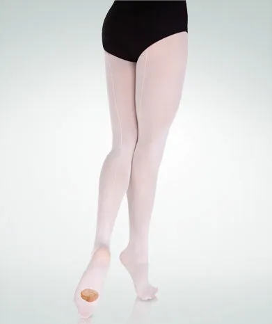 Body Wrappers Women's Backseam Convertible Dance Tights