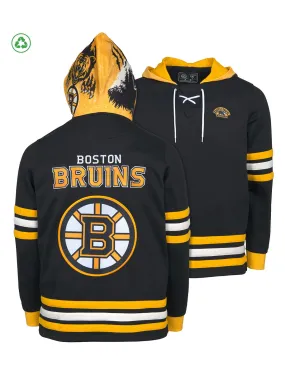 Boston Bruins Lace-Up Hoodie