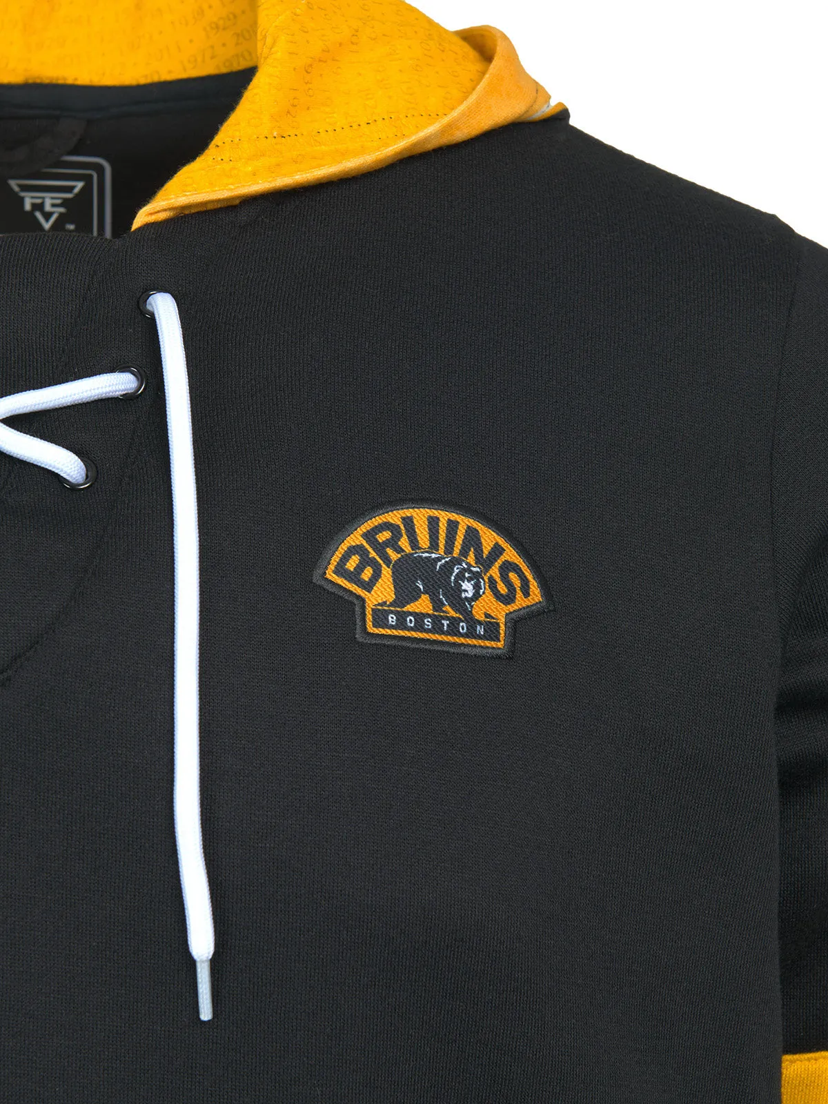 Boston Bruins Lace-Up Hoodie