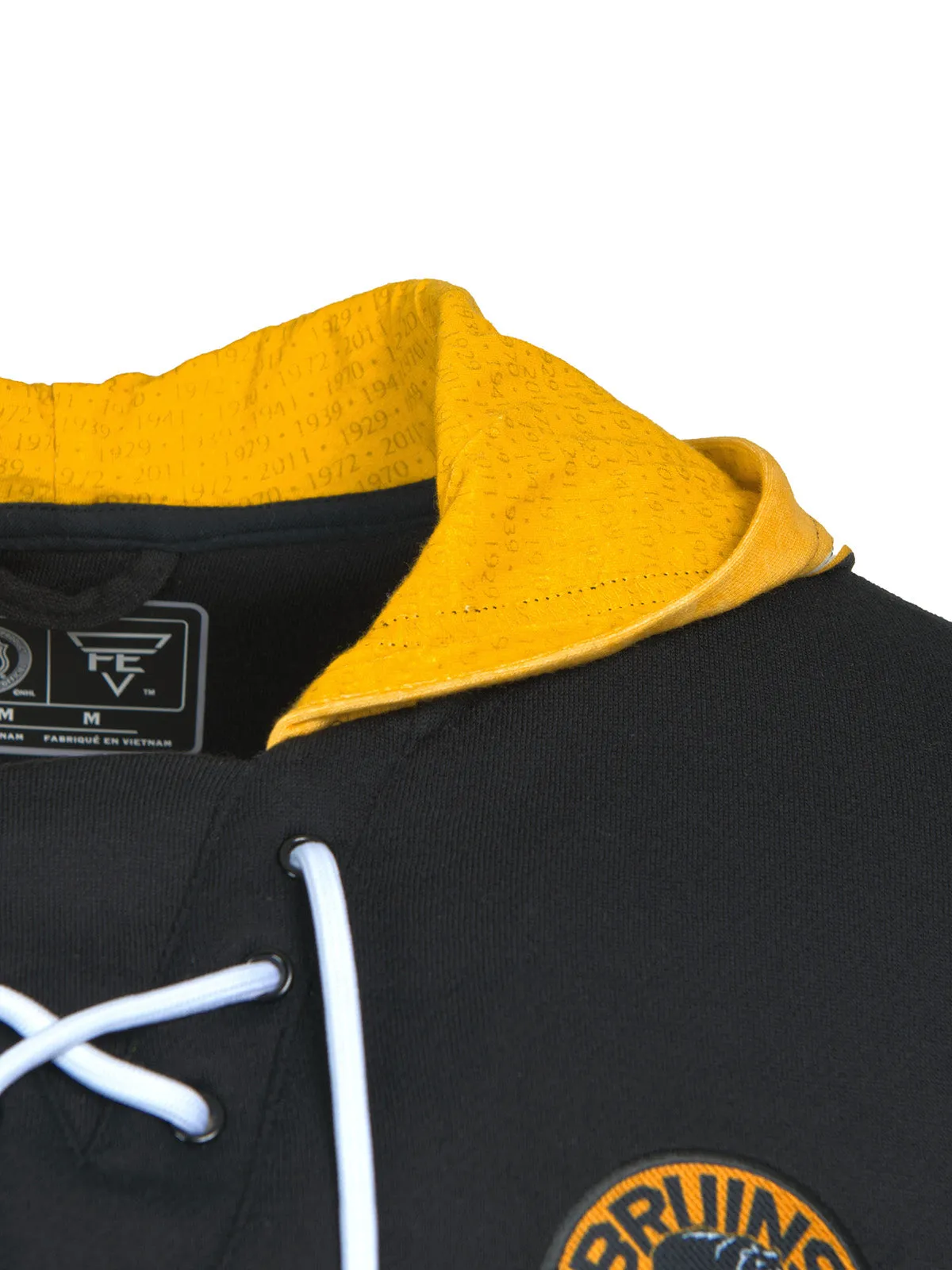 Boston Bruins Lace-Up Hoodie