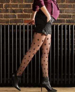 Cache Coeur Seduction Confetti Maternity Tights
