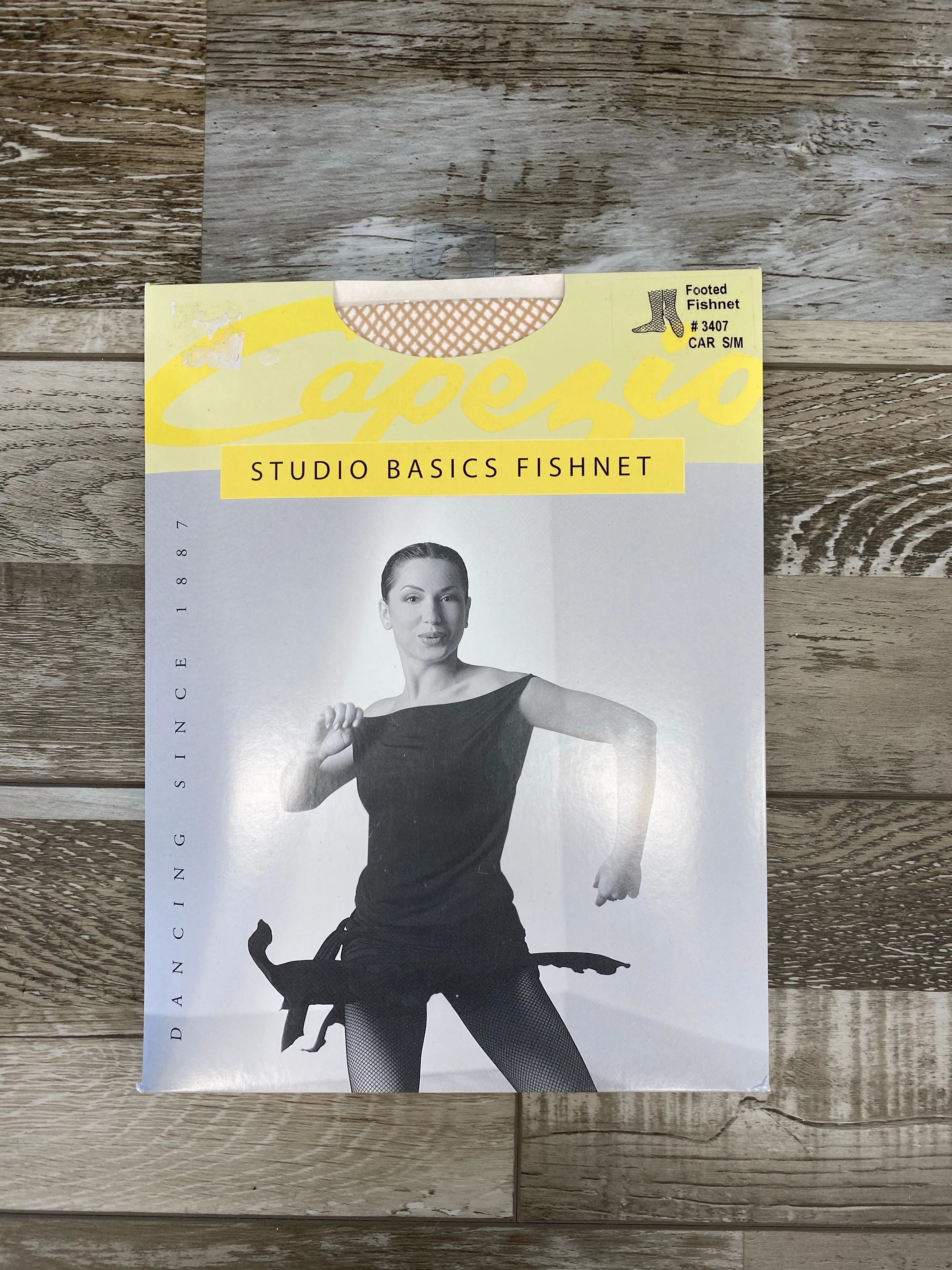 Capezio - Studio Basic Fishnet Seamless Tights - Child/Adult (3407C/3407) - Caramel