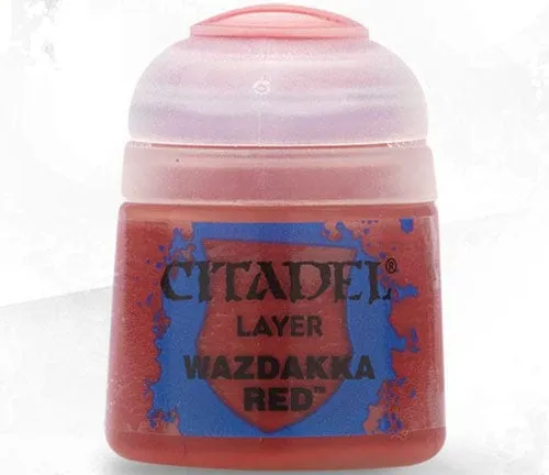 Citadel Paint: Layer - Wazdakka Red (12ml)