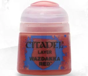 Citadel Paint: Layer - Wazdakka Red (12ml)