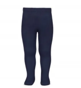 Condor plain tights navy