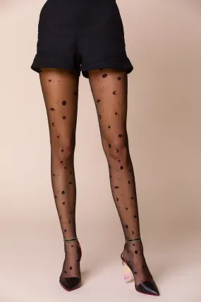 Cosmos Tights in Black - S-XL