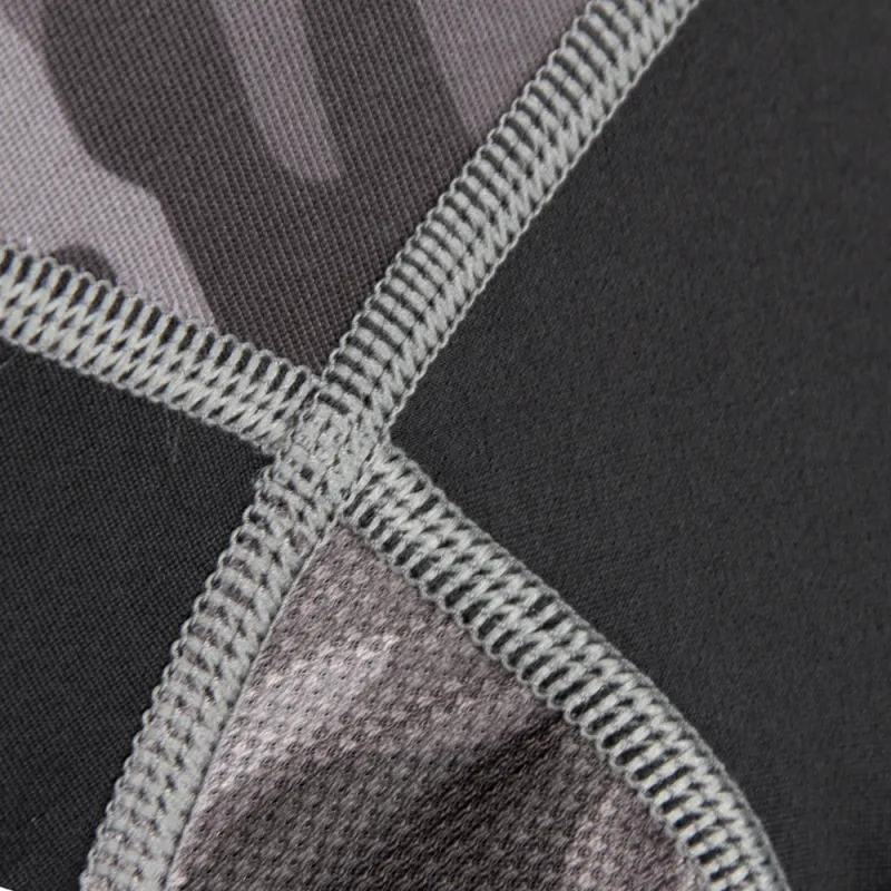 CYPRESS RASHGUARD SHORT SLEEVES - BLACK/GRAY CAMO
