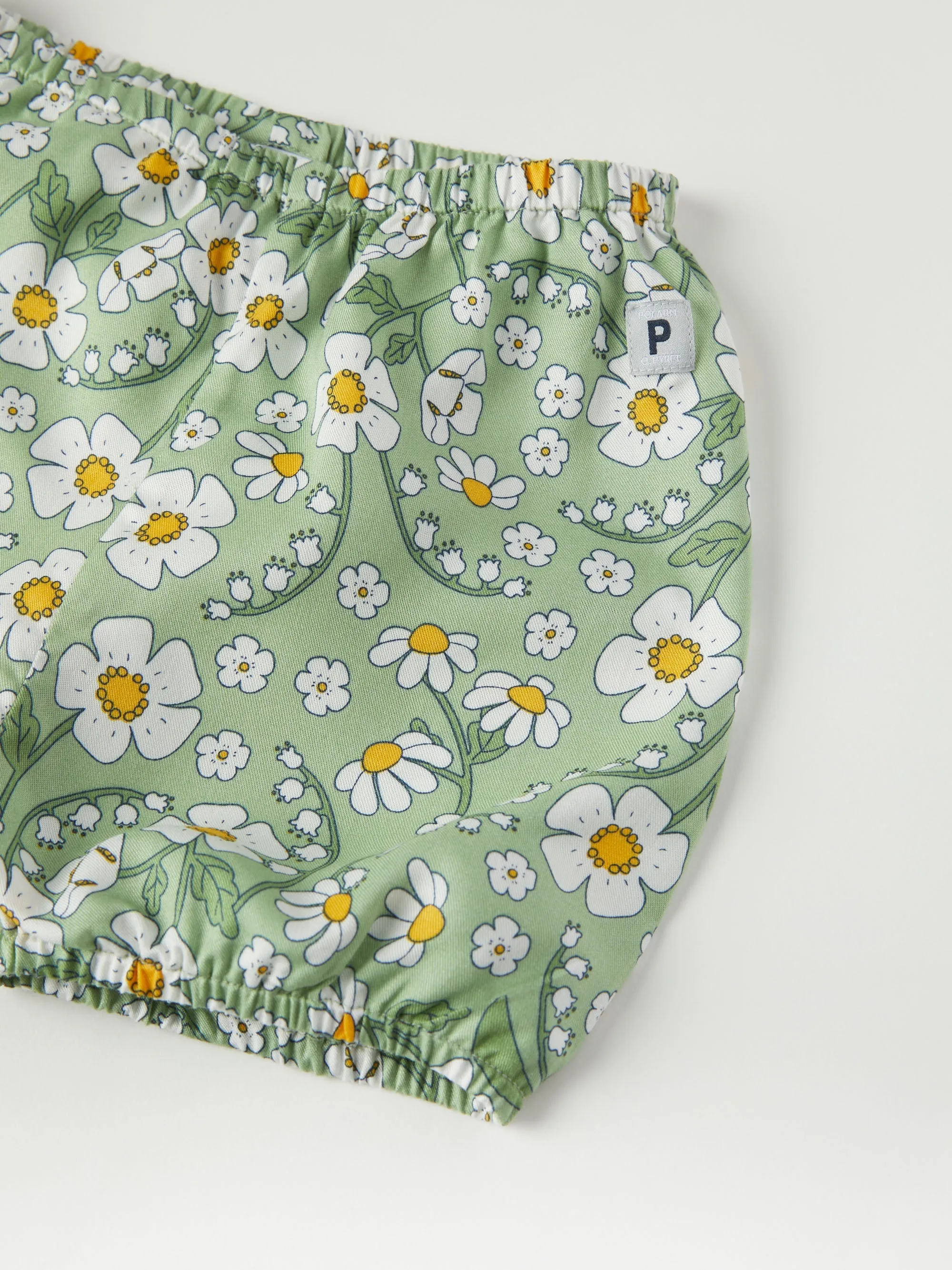 Daisy Print Top & Shorts Set