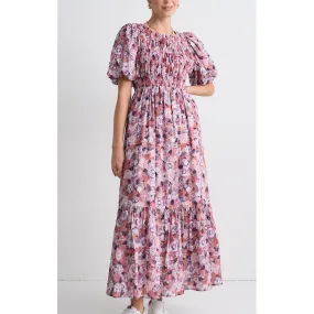 Dress Milano Tiered Maxi - Lilac Meadows