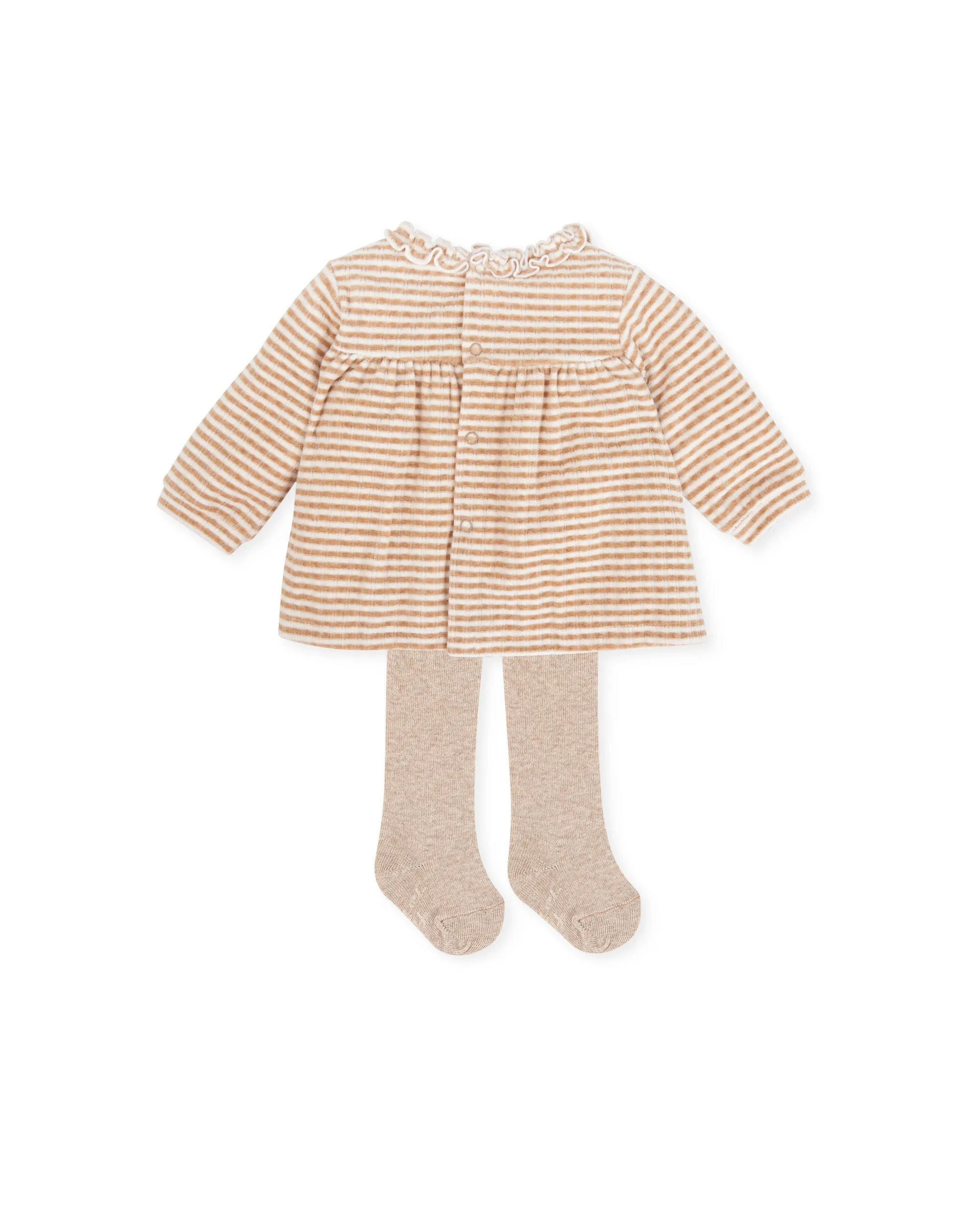 DRESS WITH TAN LEOTARDS
