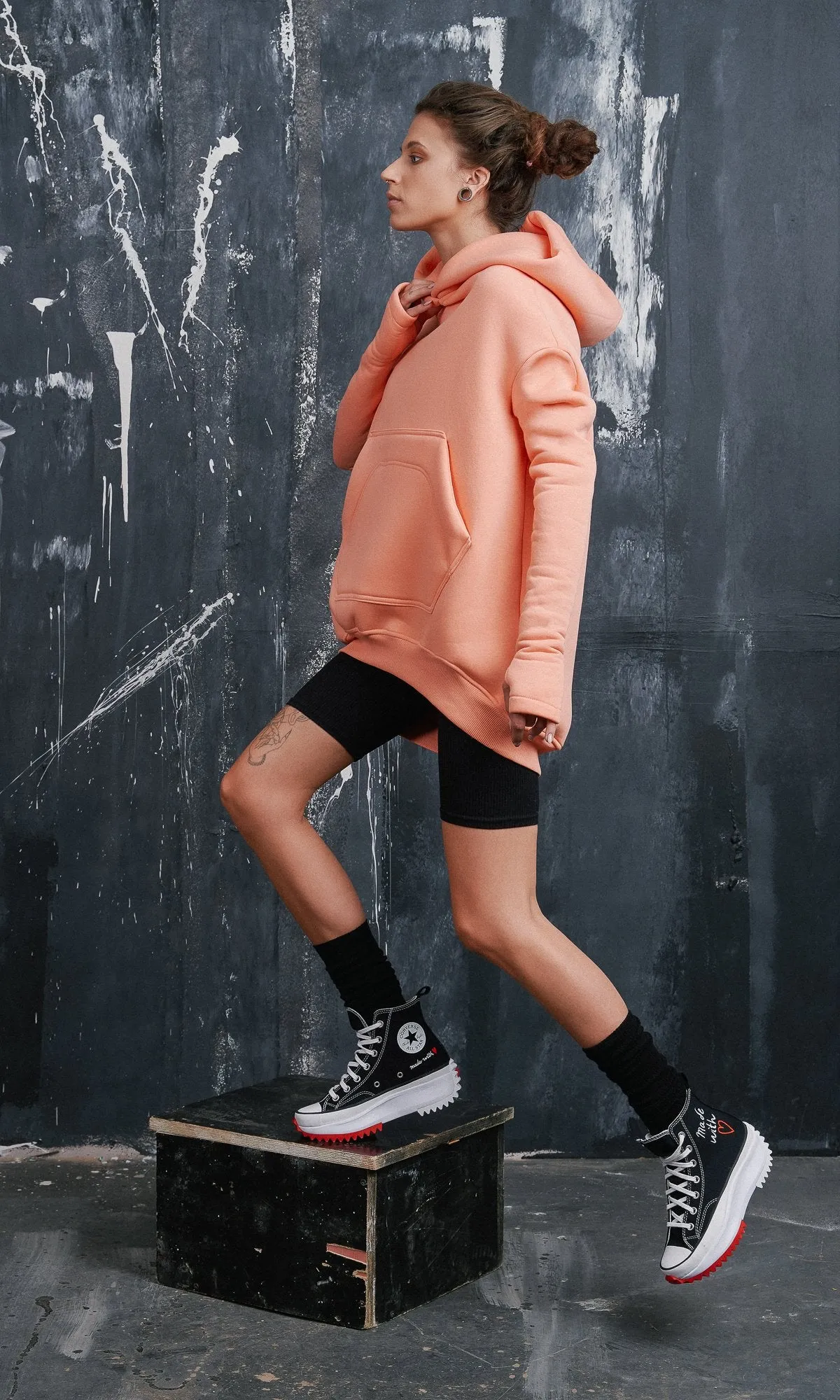 Drop Shoulder Oversized Hoodie