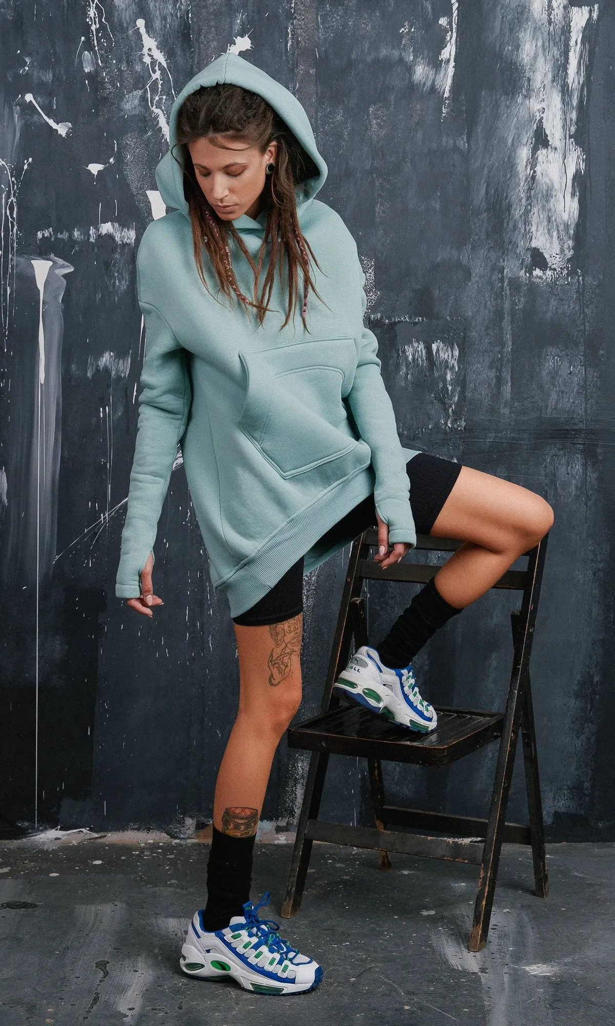 Drop Shoulder Oversized Hoodie