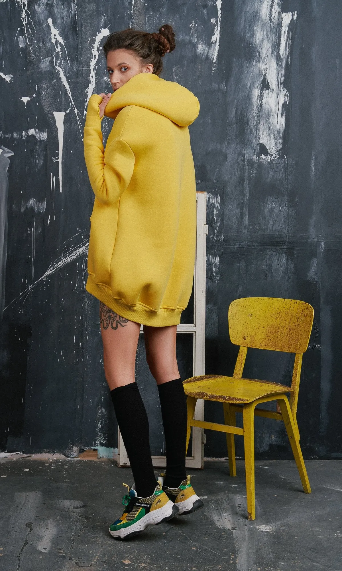 Drop Shoulder Oversized Hoodie