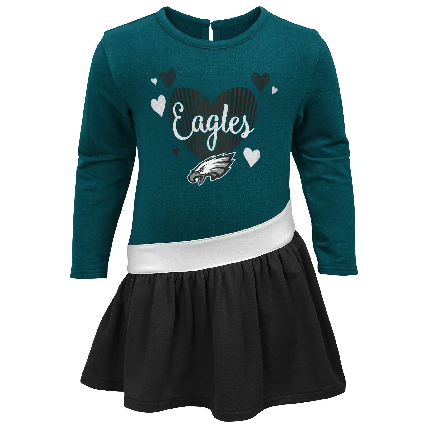 Eagles Girls Heart Jersey Dress