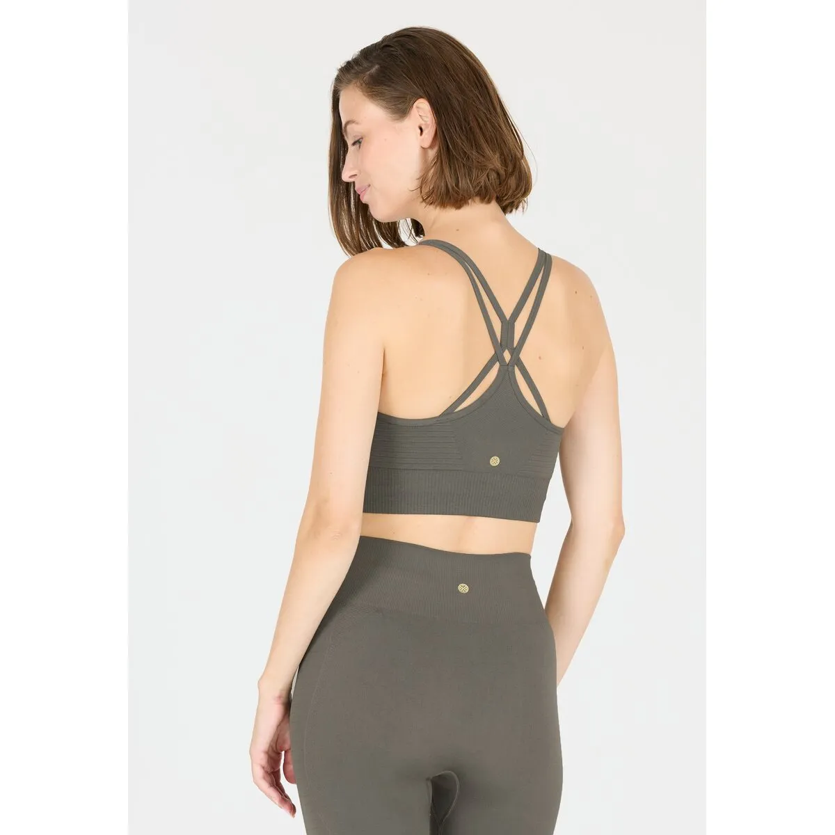 Foan V2 W Seamless Bra - Gunmetal