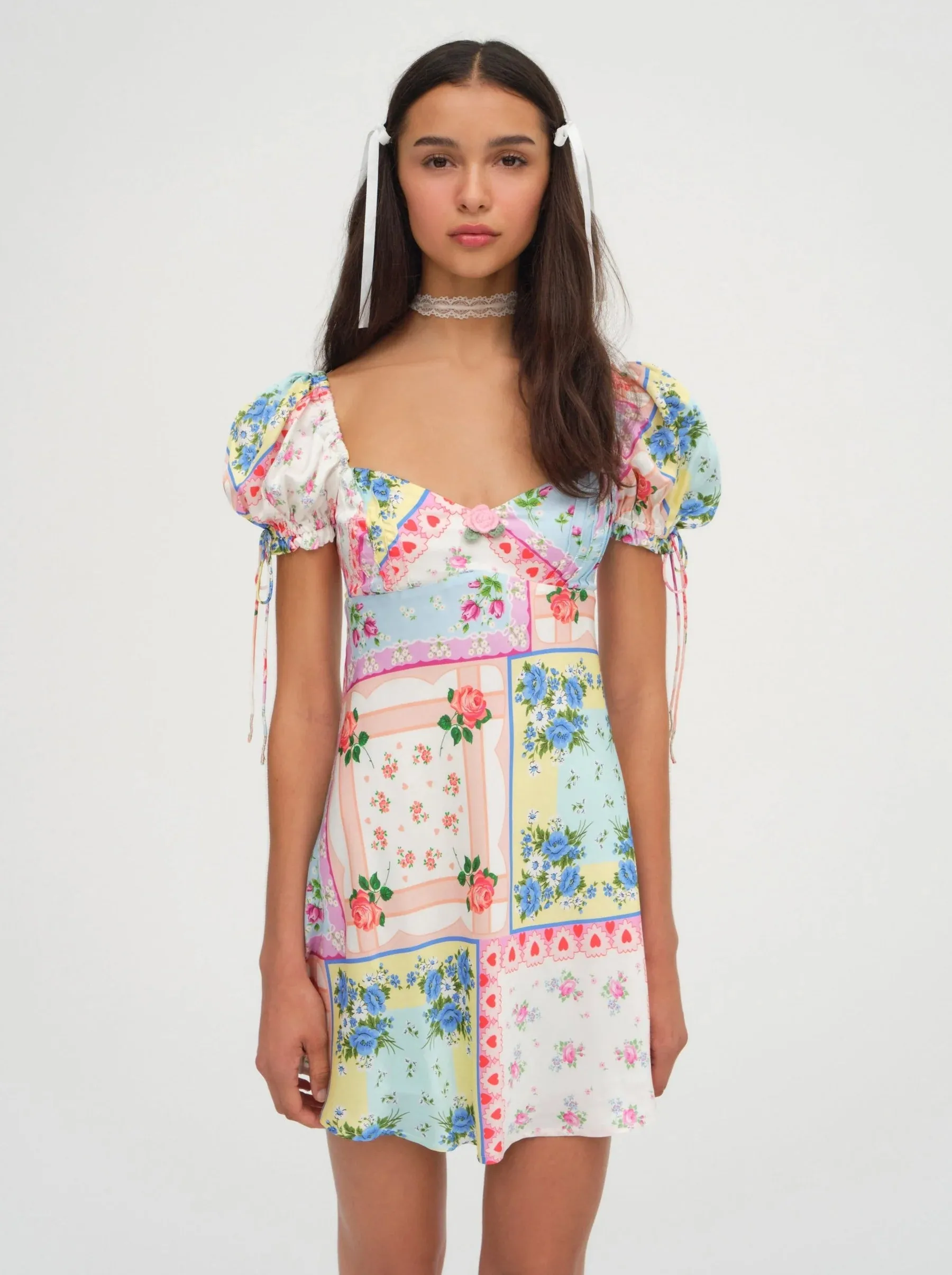 For Love & Lemons Cassandra Mini Dress