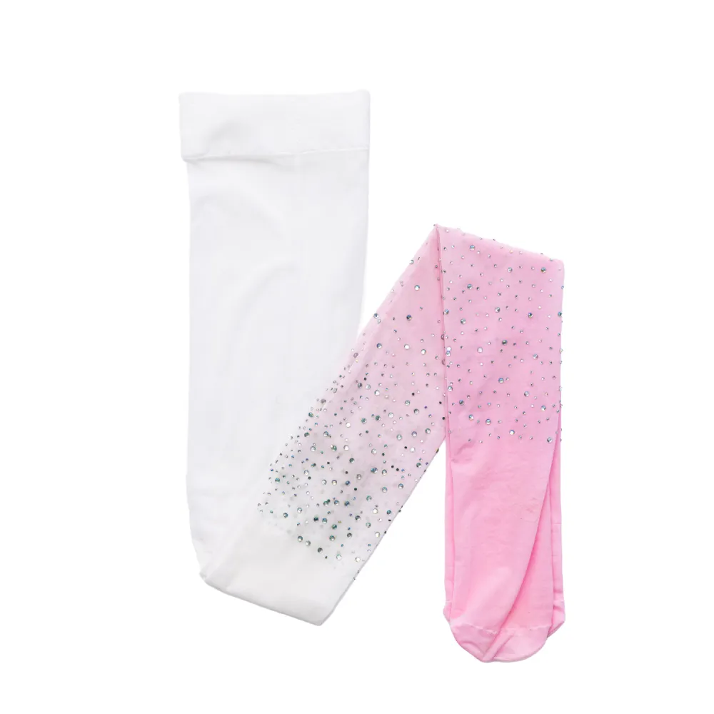 GP - Rhinestone Tights Assorted Ombre