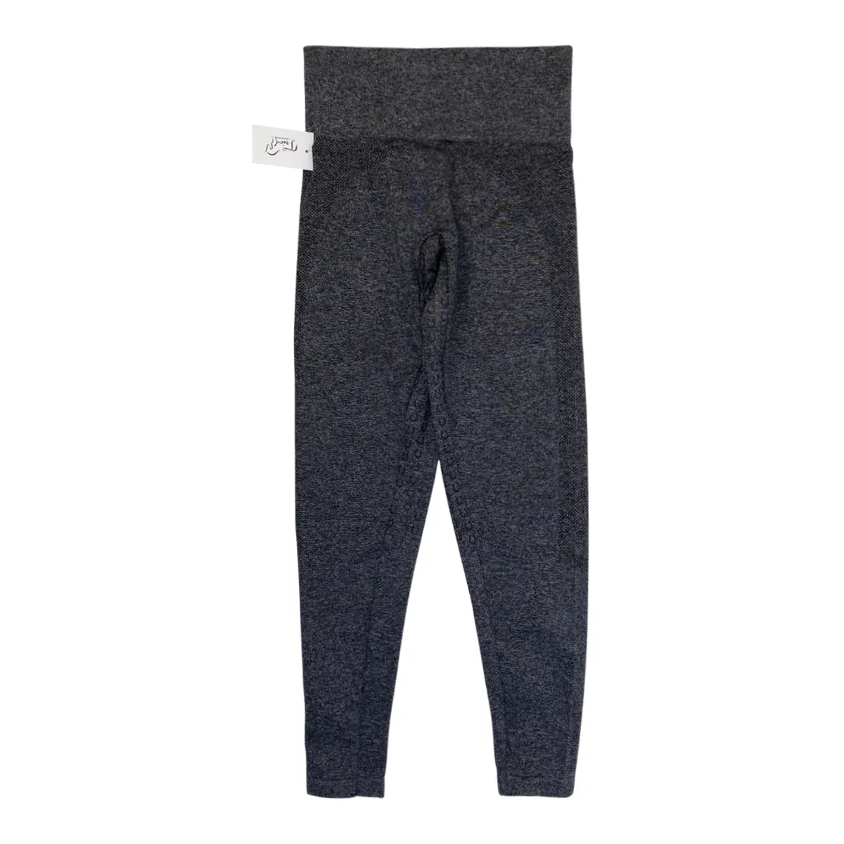 Horze Compression Full Seat Tights in Grey - Women's 26/28