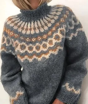 Icelandic Wool Turtleneck Sweater