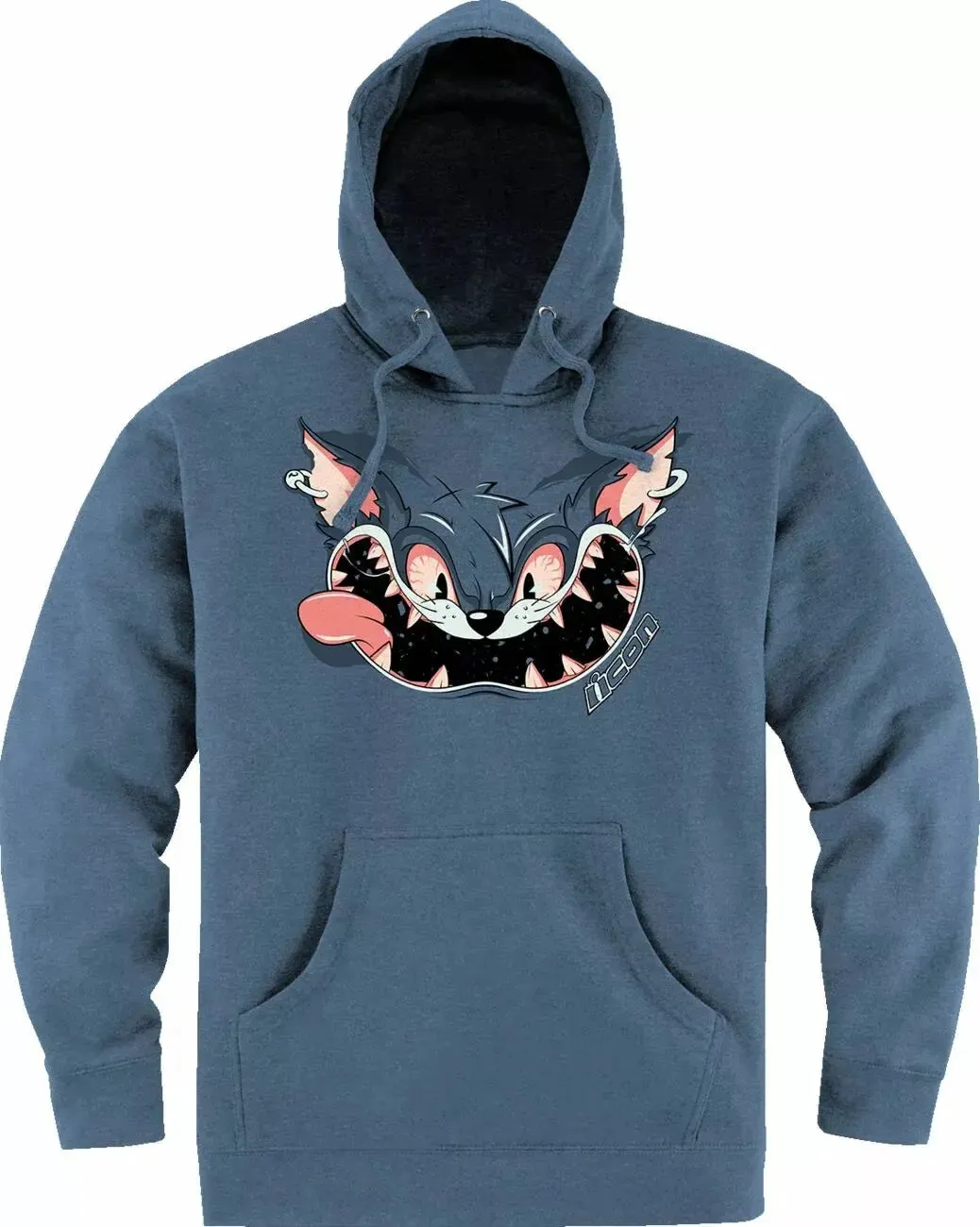 Icon Nine Lives Casual Hoodie Storm Blue