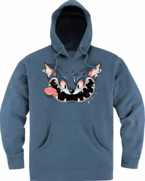 Icon Nine Lives Casual Hoodie Storm Blue