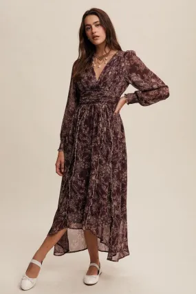 In My Dreams Ruffle Maxi Dress