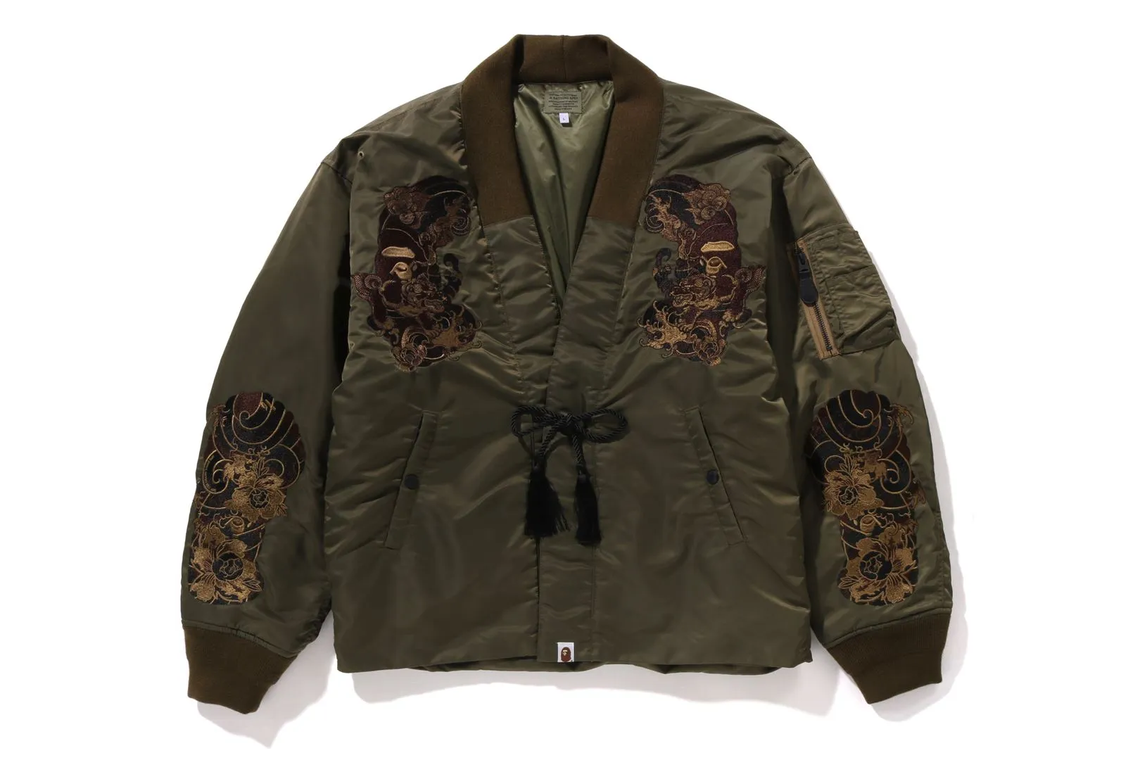 JAPANESE TATTOO MOTIF KIMONO JACKET