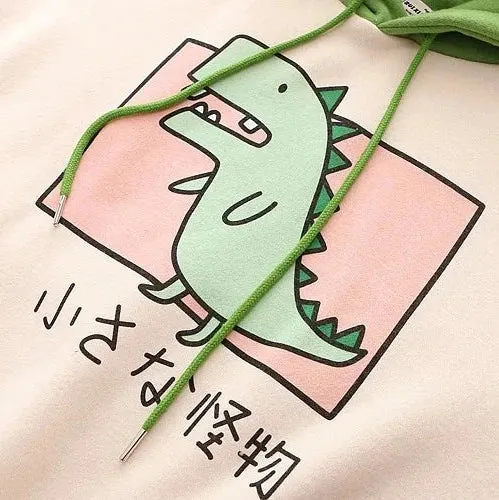 Kawaii Dinosaur Hoodie