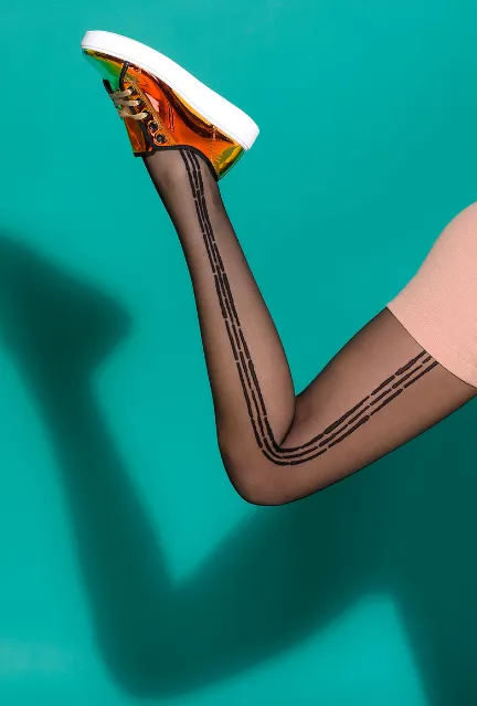Kaya Tights in Black - S-XL