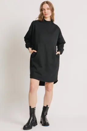 Lux Sweatdress Black